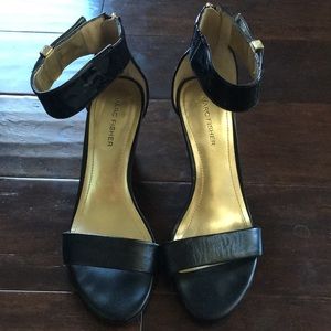 Marc Fisher Ankle Strap Wedges